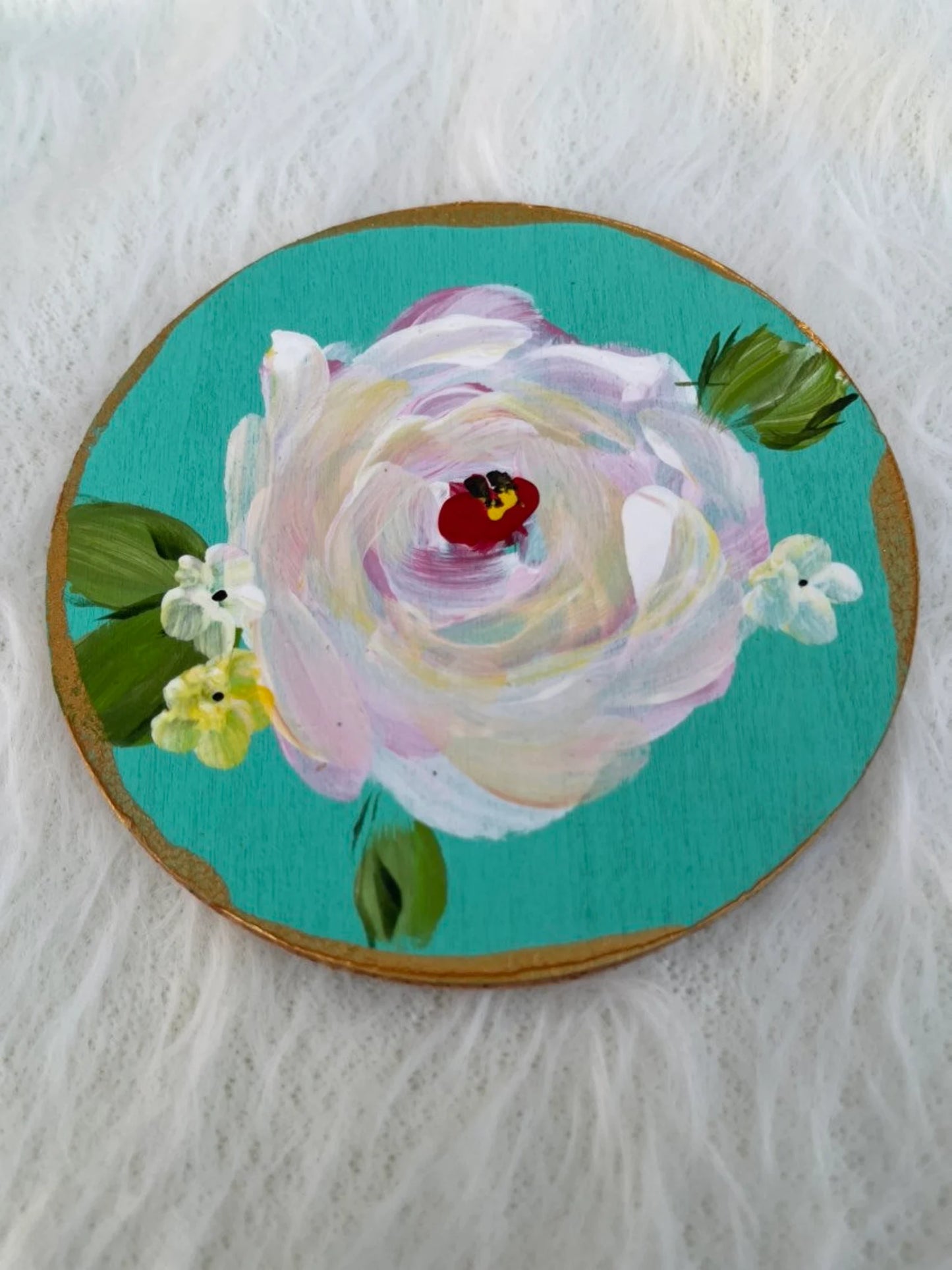 🌸 Chiffon Roses 3-Pack Gift Set | Cook Book Holder, Phone Stand & Coaster