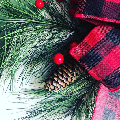 🎄 Merry Christmas Door Sign – Handcrafted Elegance for Your Home