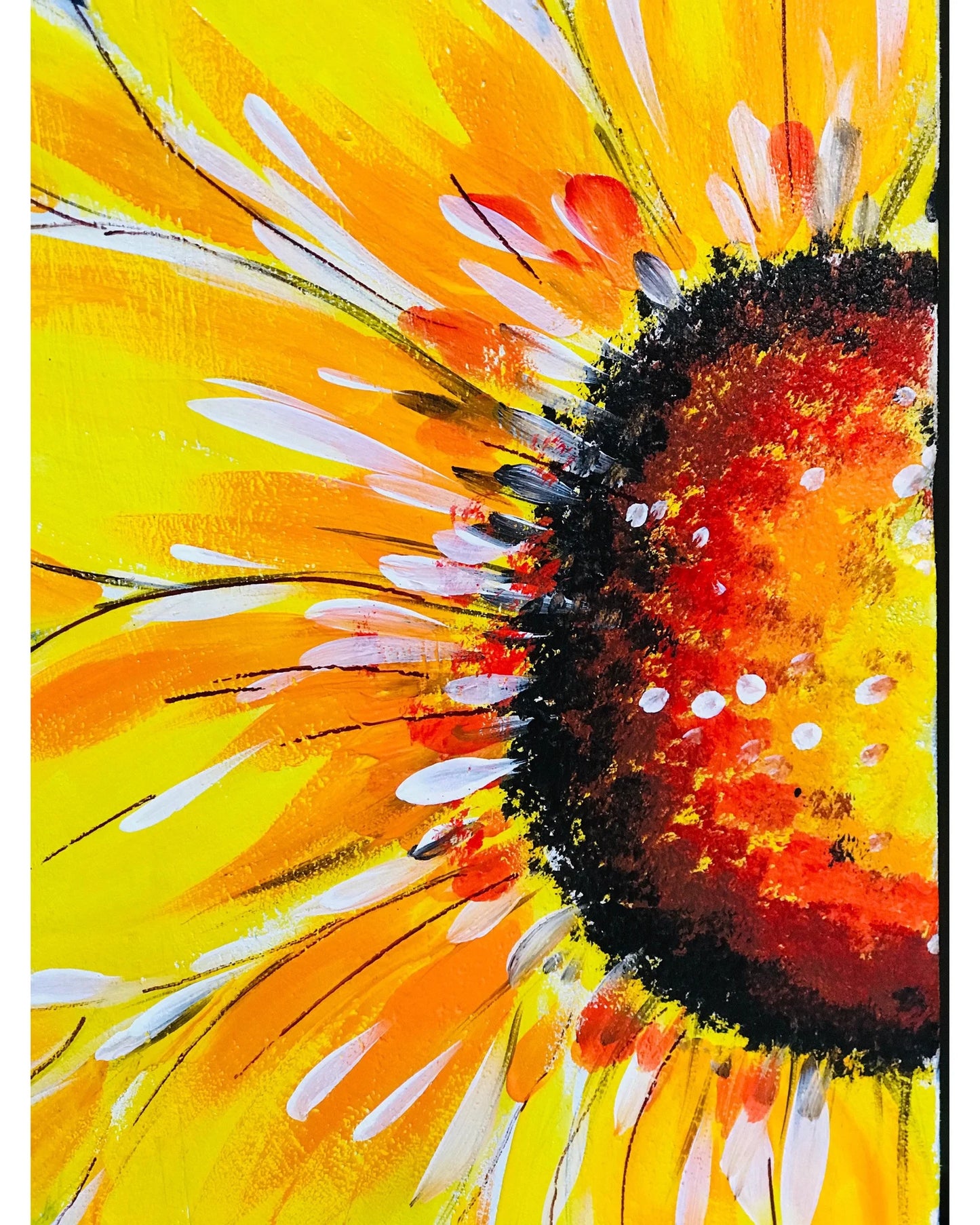 🌻 Sunflower Porch Leaner – Hand-Painted Tall Wooden Sign, Seasonal Front Door & Porch Decor